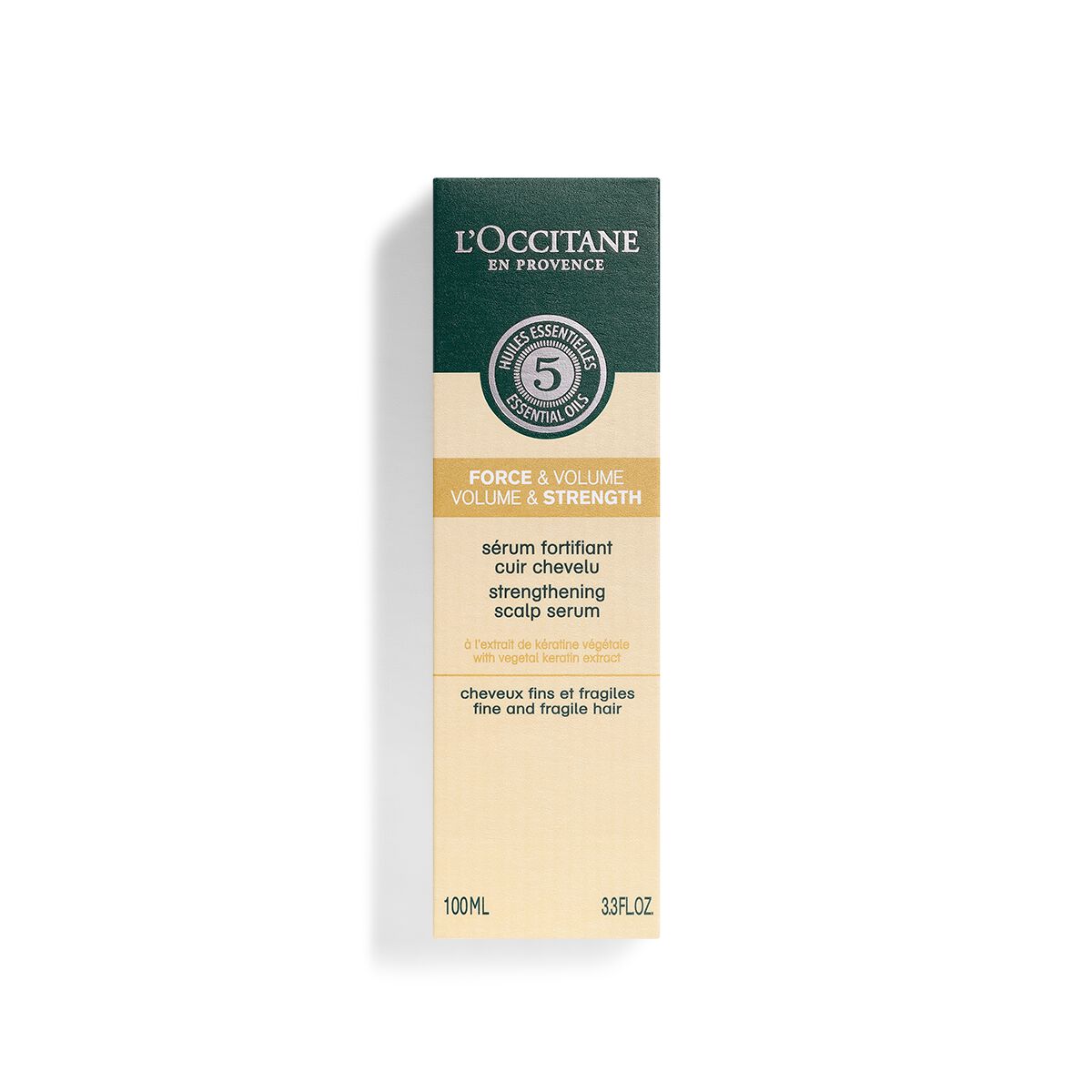 Shop L'occitane Volume & Strength Strengthening Scalp Serum 3.3 Fl oz