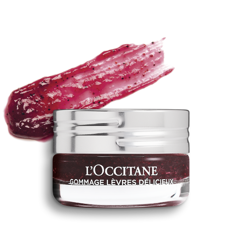 view 1/4 of Delicious Lip Scrub - Raspberry Crush 0.4 oz | L’Occitane en Provence