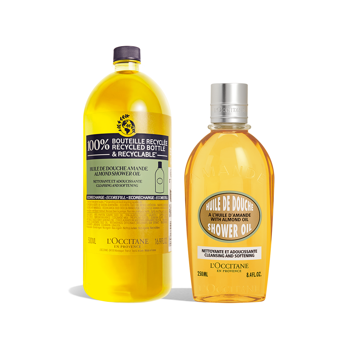 Almond Shower Oil Refill Duo