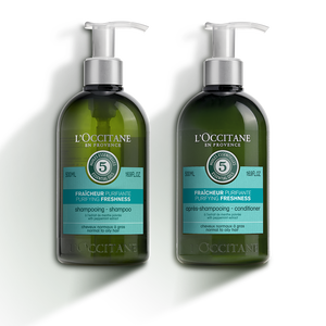 Purifying Freshness Shampoo & Conditioner  | L’Occitane en Provence