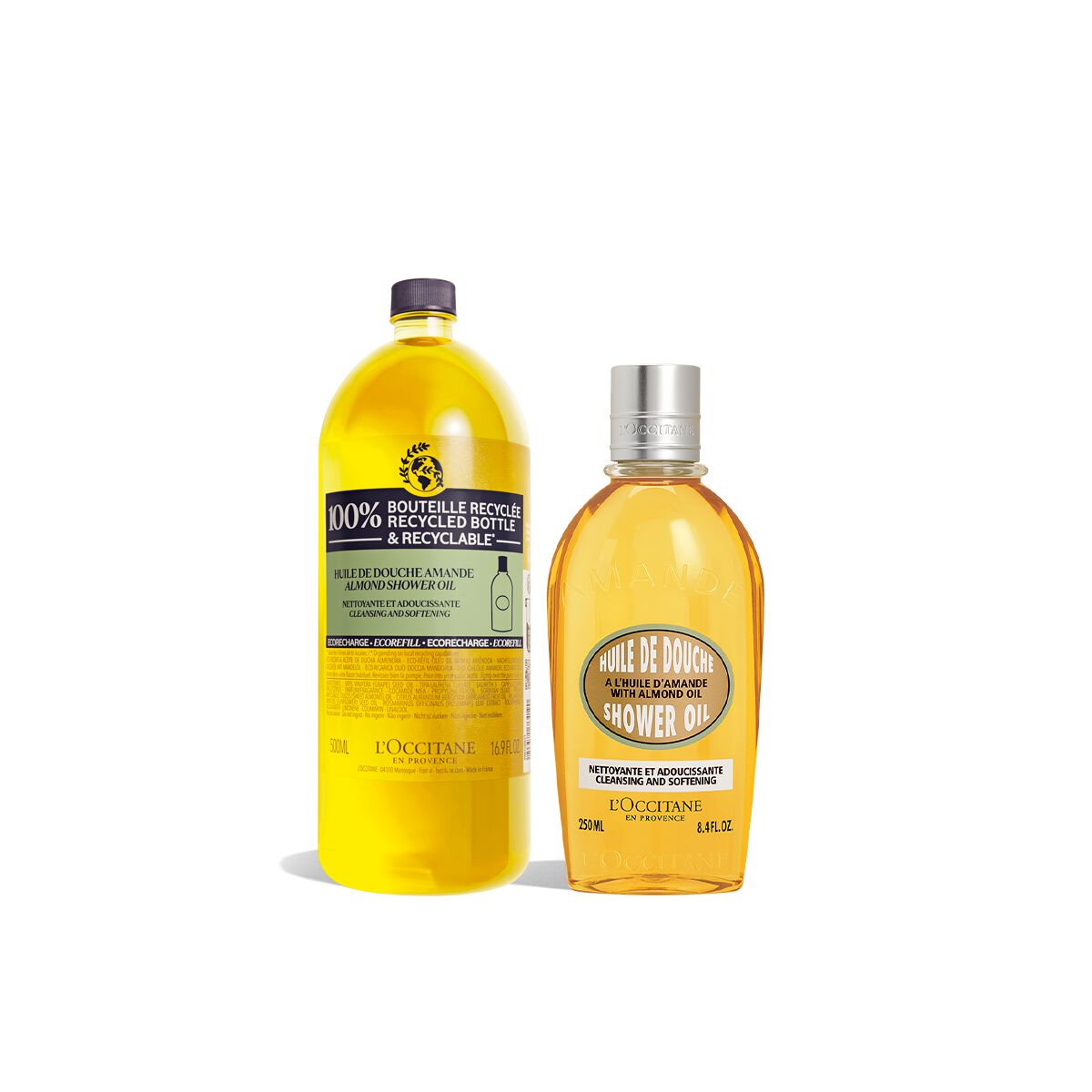 L'occitane Almond Shower Oil Refill Duo