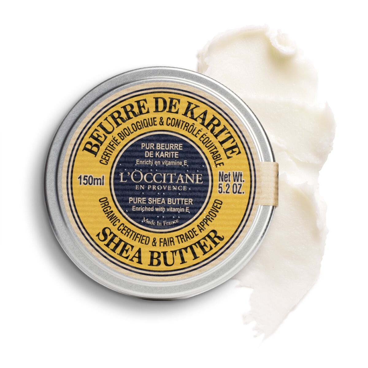 L'occitane Organic-certified* Pure Shea Butter 5.2 Fl oz