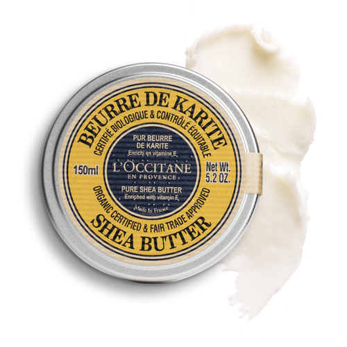 view 1/3 of Organic-Certified* Pure Shea Butter 5.2 oz | L’Occitane en Provence