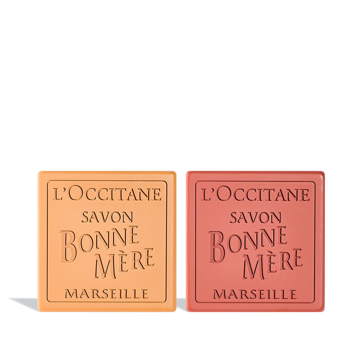 Bonne Mre Lime Tangerine Soap and Rhubarb with Basil Soap Duo