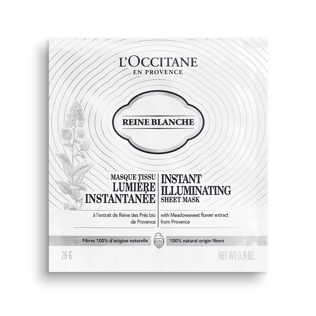 Reine Blanche Instant Illuminating Sheet Mask 4.5 oz.