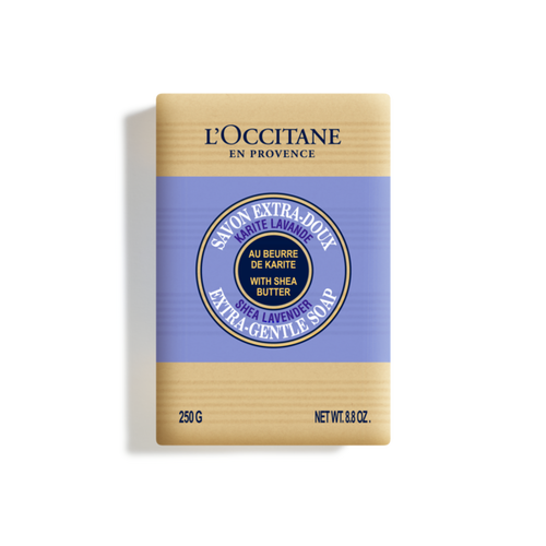 view 1/6 of Shea Lavender Extra-Gentle Soap 250 g | L’Occitane en Provence
