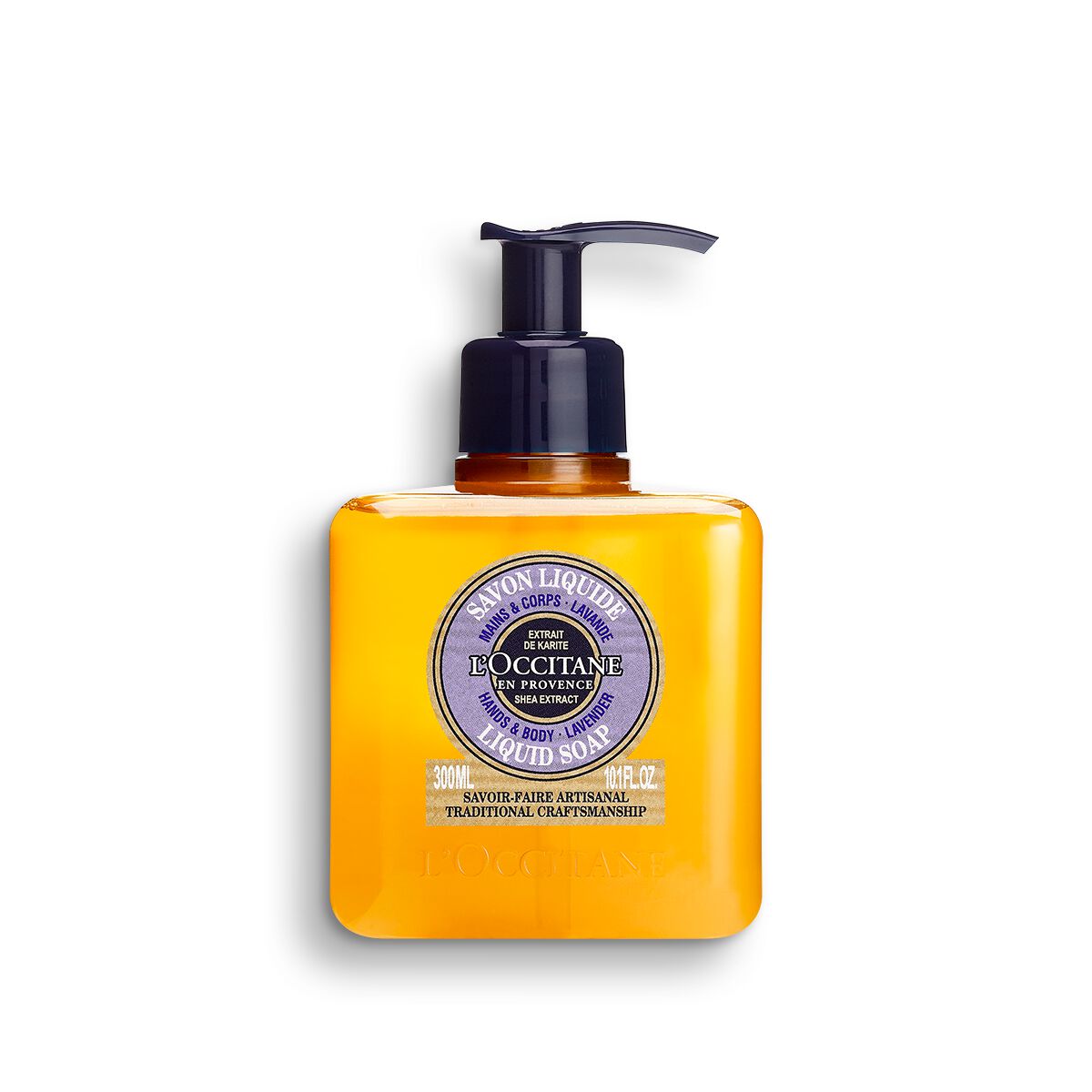 Shop L'occitane - Shea Lavender Hands & Body Liquid Soap 10.1 Fl oz
