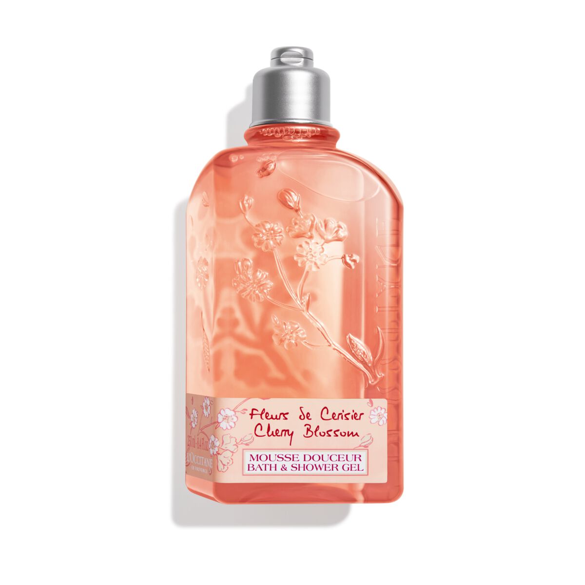 L'occitane Cherry Blossom Bath & Shower Gel 8.4 Fl oz In Pink