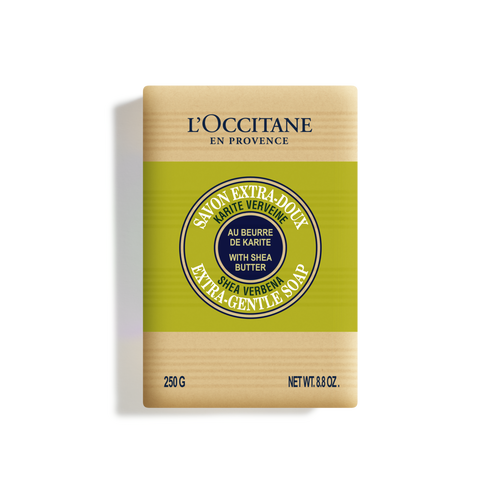 view 1/7 of Shea Verbena Extra-Gentle Soap 8.8 oz | L’Occitane en Provence