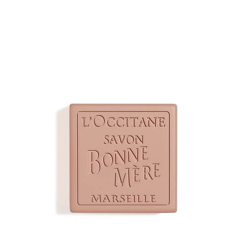 view 1/2 of Bonne Mère Linden & Sweet Orange Soap 3.5 oz | L’Occitane en Provence