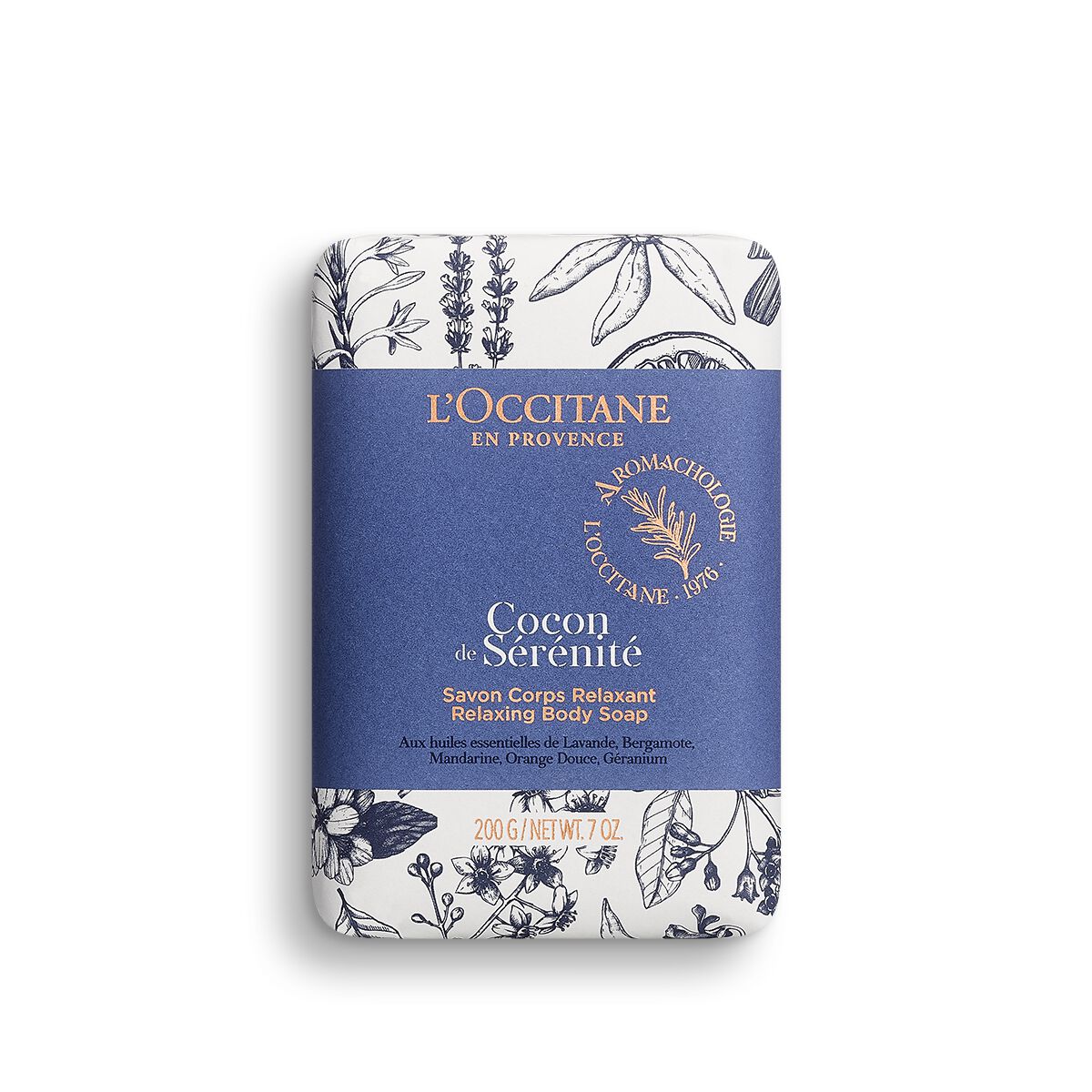 L'occitane Cocon De Sérénité Relaxing Body Soap 7 Fl oz
