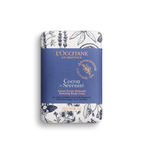 view 1/2 of Cocon de Sérénité Relaxing Body Soap 200 g | L’Occitane en Provence