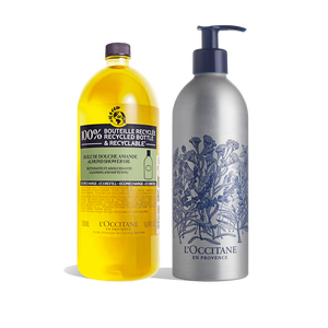 Almond Shower Oil Refill + Forever Bottle  | L’Occitane en Provence