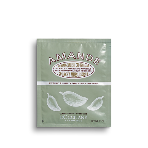 view 1/2 of Almond Crunchy Muesli Scrub 15 ml | L’Occitane en Provence