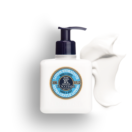 view 1/2 of Shea Butter Hands & Body Extra-Gentle Lotion 10.1 fl. oz | L’Occitane en Provence