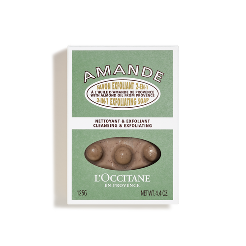 view 1/5 of Almond 2-in-1 Exfoliating Soap 125 g | L’Occitane en Provence
