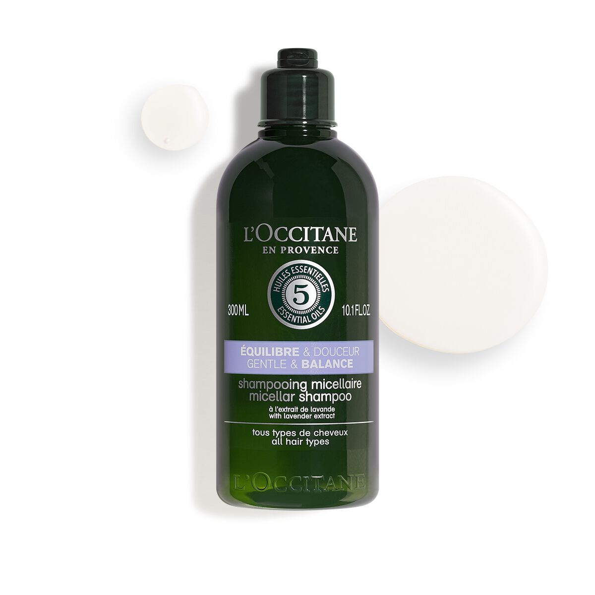 L'occitane Aromachologie Gentle & Balance Micellar Shampoo 10.1 Fl oz