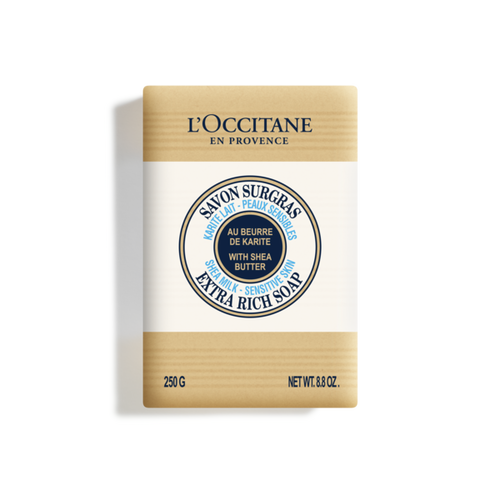 view 1/7 of Shea Milk Sensitive Skin Extra Rich Soap 8.8 oz | L’Occitane en Provence
