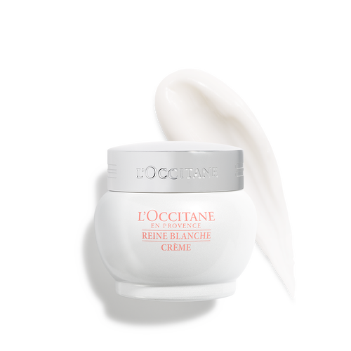 view 1/4 of Reine Blanche Cream Brightening Moisturizer 1.7 oz | L’Occitane en Provence